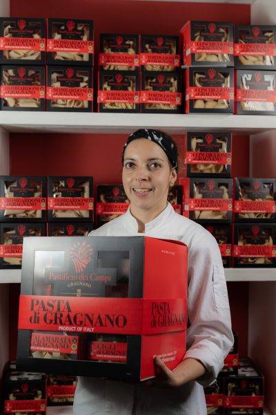 Cecilia Olivi ritira il premio