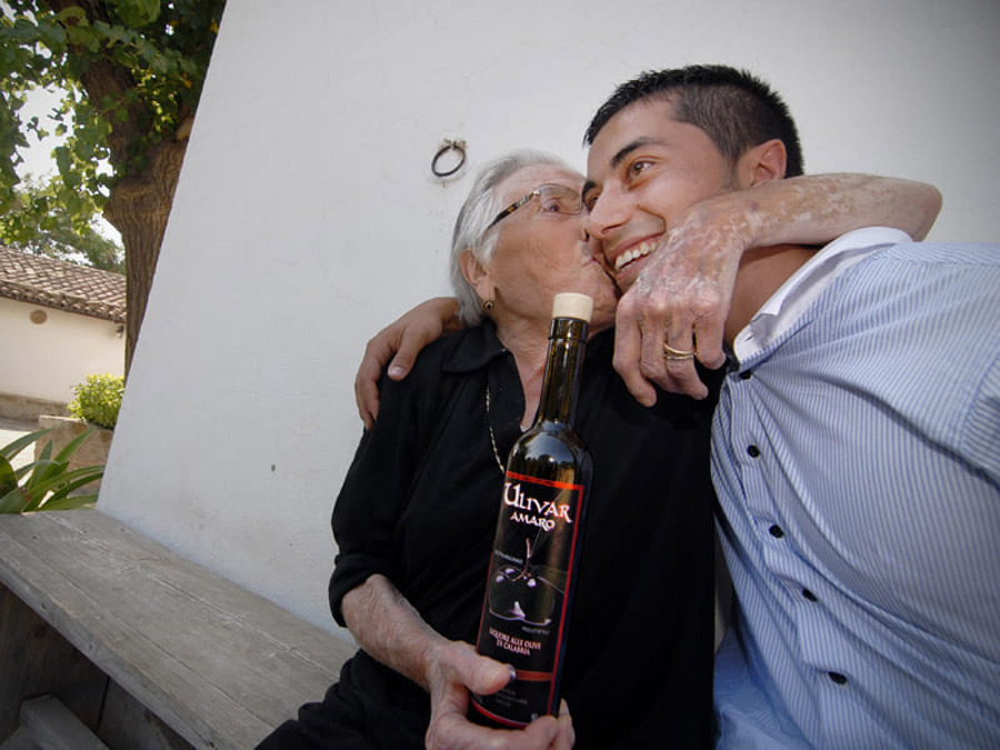 Nonna e Luigi Adinolfi