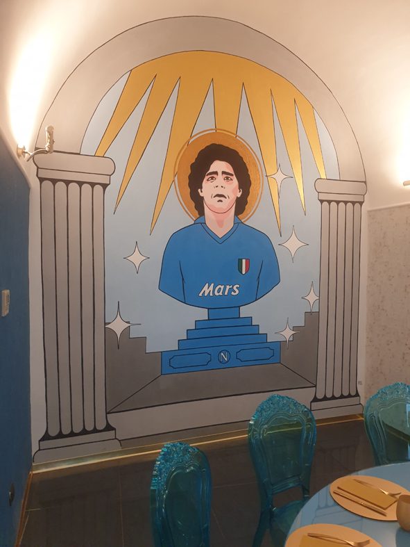 Pizza Madre Salvatore Di Matteo - Sala Maradona