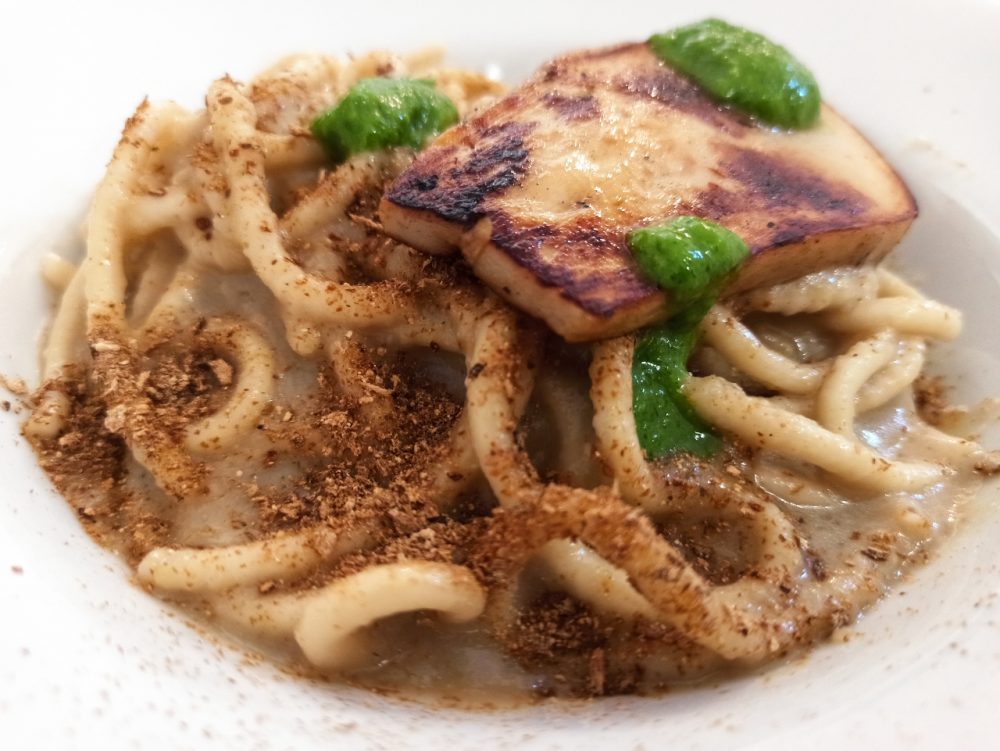 Scuderie del Peschio - I Crioli con Porcini e crema alla Verza