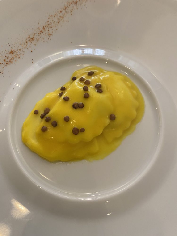 Villa Maiella - Ravioli Zafferano Lenticchie