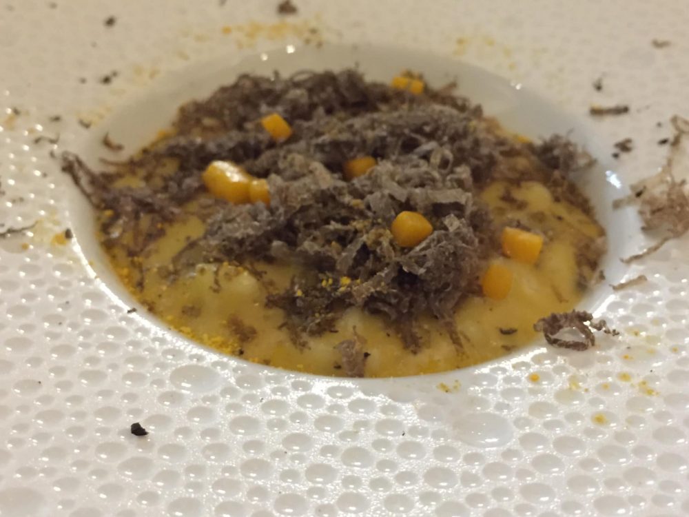 Ristorante I Portici, risotto con zucca, anice verde e tartufo