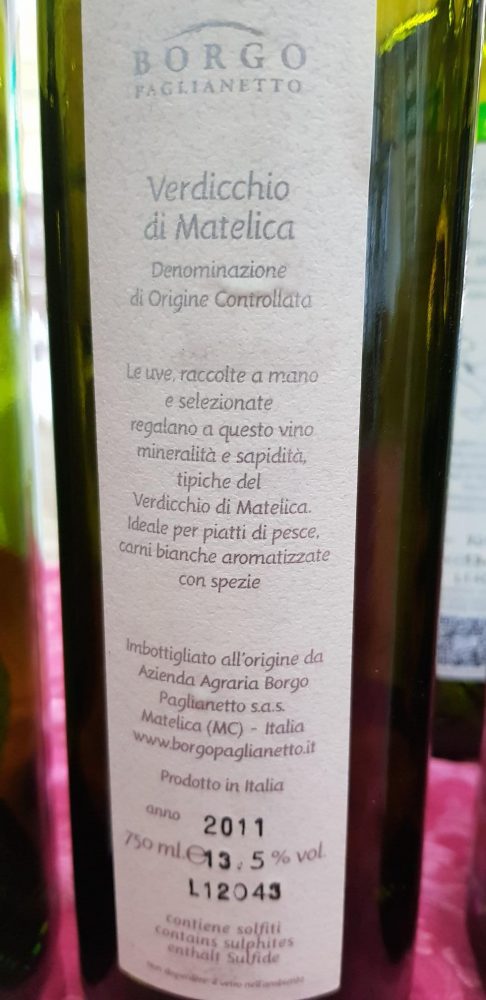 2011 - Vertis, il Verdicchio di Matelica