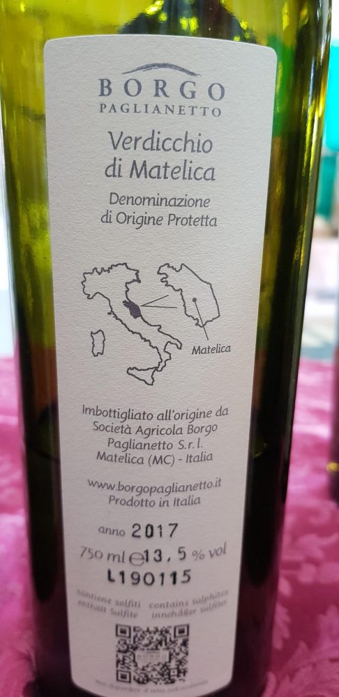 2017 Vertis, il Verdicchio di Matelica