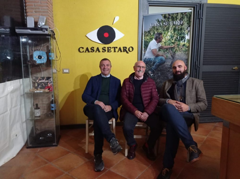 Massimo Setaro, Enrico Malgi e Andrea Giuliani