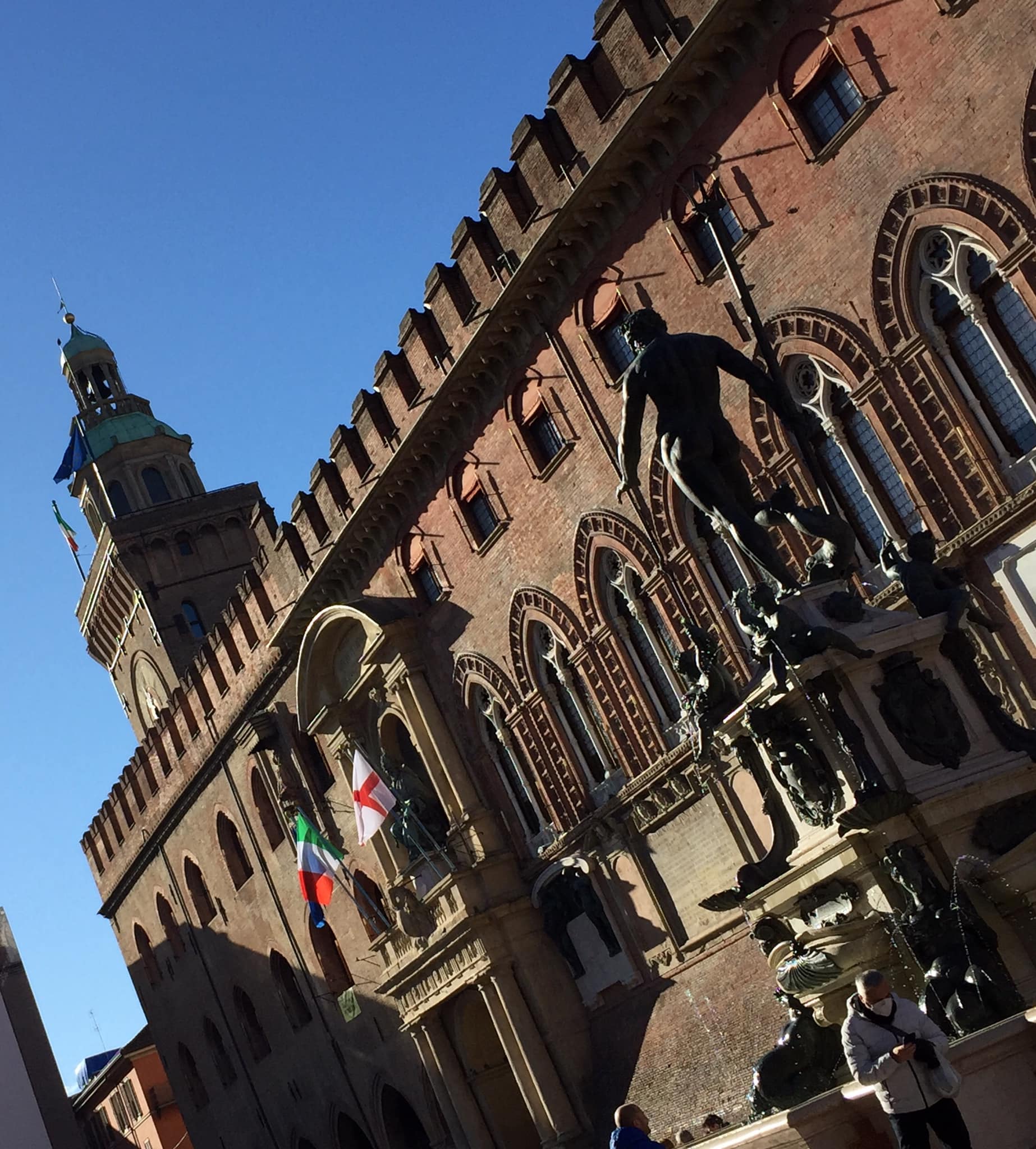 Bologna, la statua del Nettuno