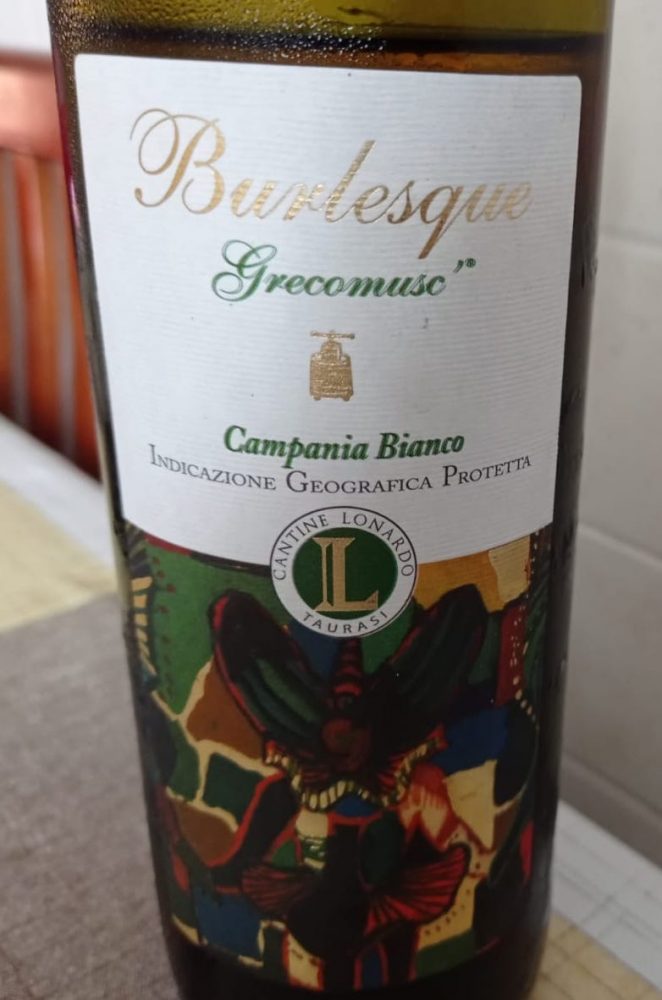 Burlesque Grecomusc Campania Bianco IGP 2015 Contrade di Taurasi