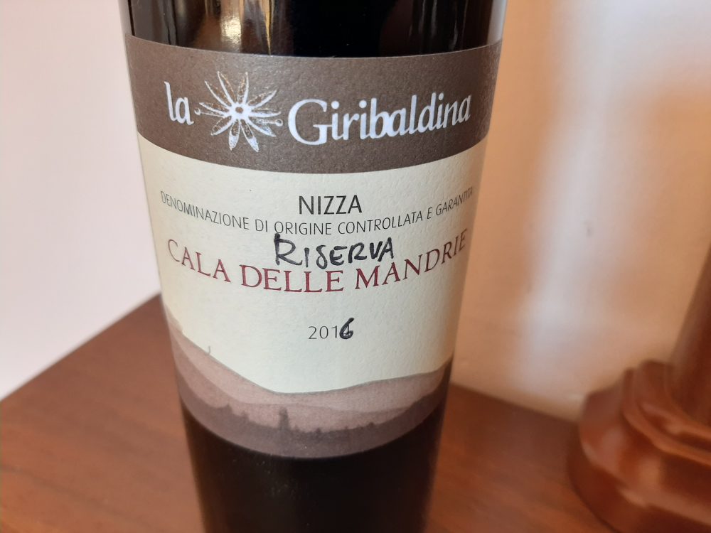 Cala delle Mandrie Barbera Nizza Riserva Docg 2016 La Giribaldina