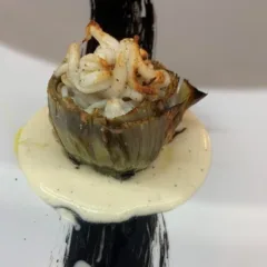 Carciofo ripieno di seppia di Francesco Ambrosio