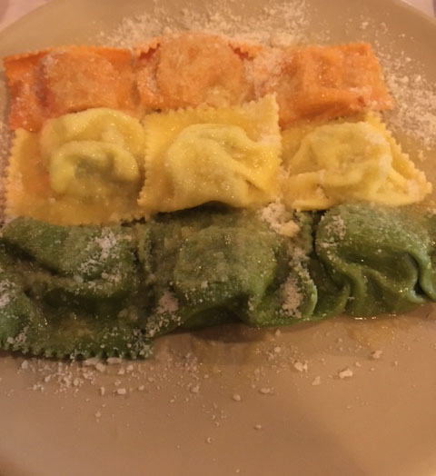 Tris di tortelli