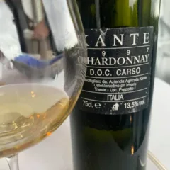 Chardonnay 1997 Carso doc, Kante
