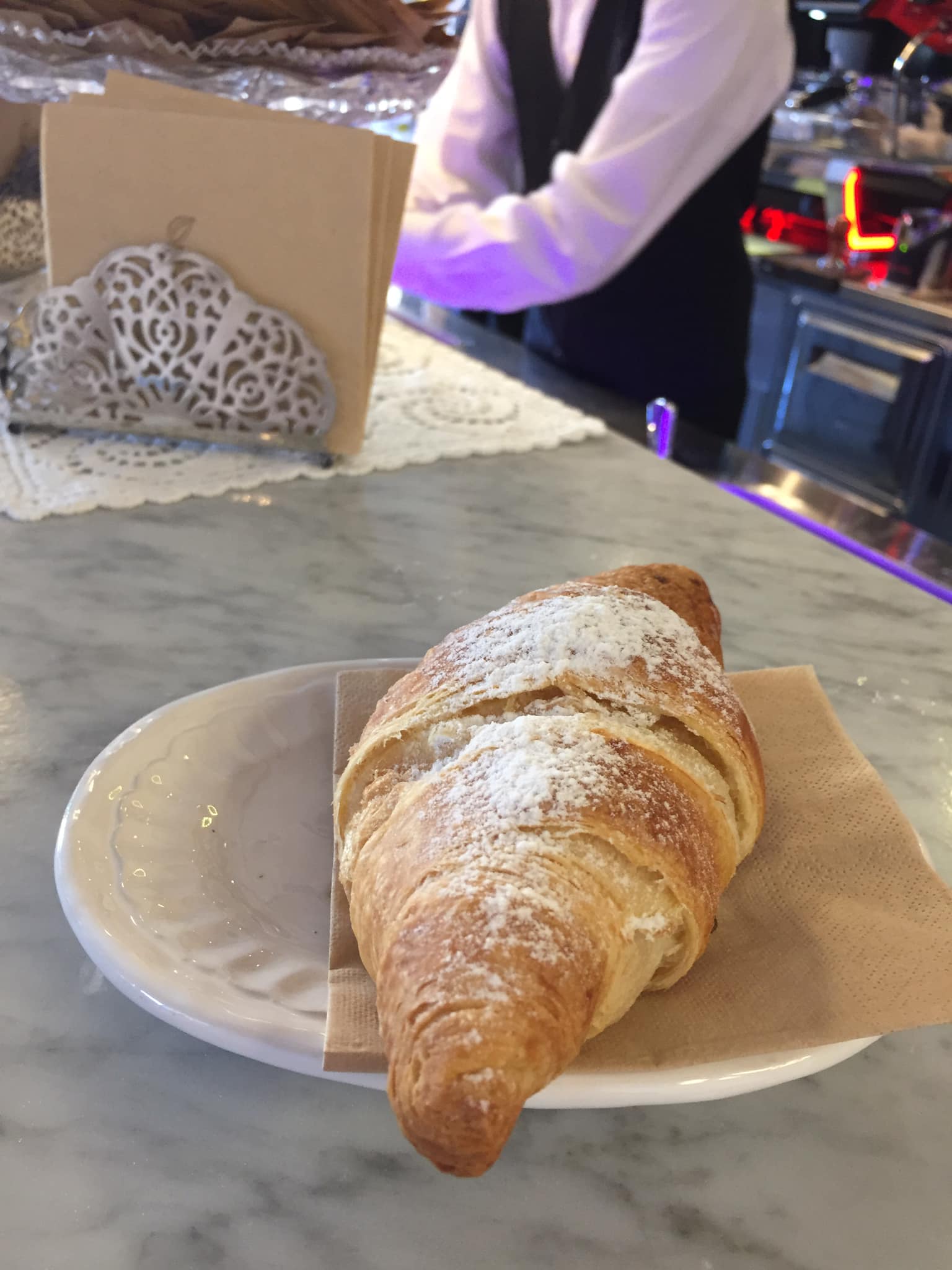 PianoPiano a Bologna, il cornetto