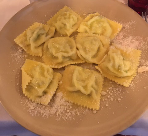 Tortelli alle erbette