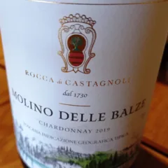 Molino delle Balze 2019 Chardonnay Toscana Igt Rocca di Castagnoli