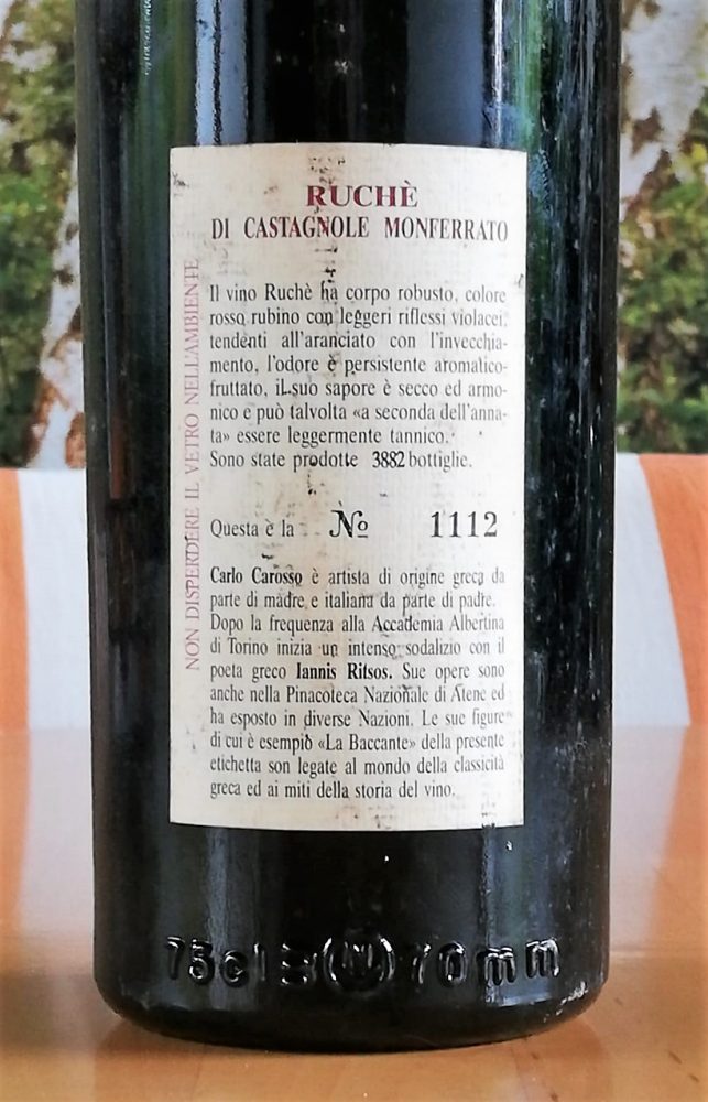 Ruche' di Castagnole Monferrato 1992 – Crivelli