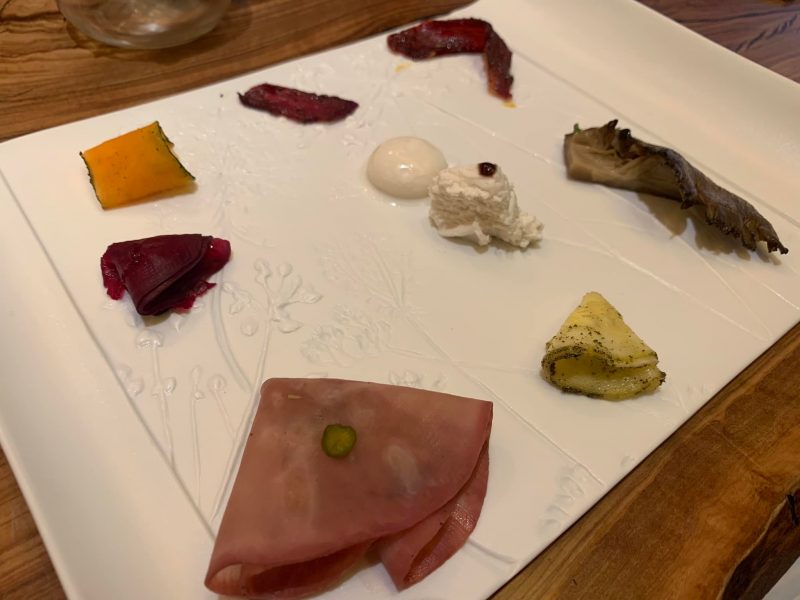 Ristorante Tre Olivi, dal carrello dei vegetali