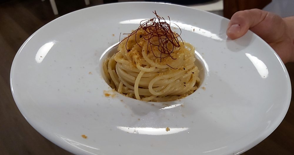 Food Osteria Contemporanea – spaghetti alla colatura di alici