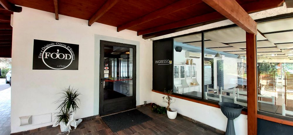 Food Osteria Contemporanea – l’esterno del locale