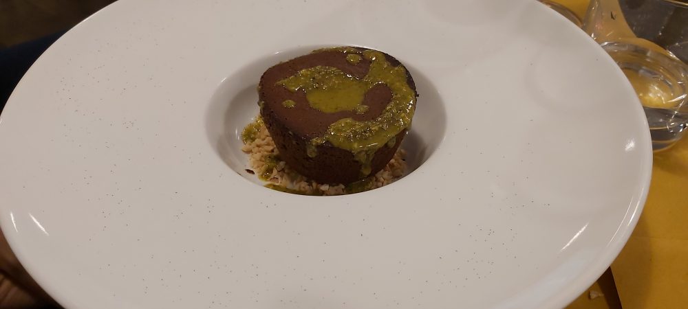 Food Osteria Contemporanea – souffle' al cioccolato