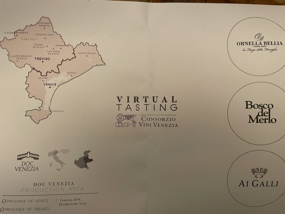 Etichette del Consorzio Vini Venezia