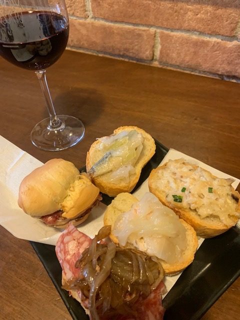 Bacarorisorto - cicchetto con sarde in saor baccalaa' mantecato