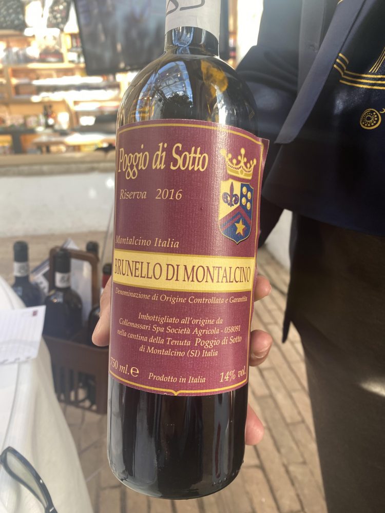 Brunello d iMontalcino - Riserva 2016 -Poggio di Sotto