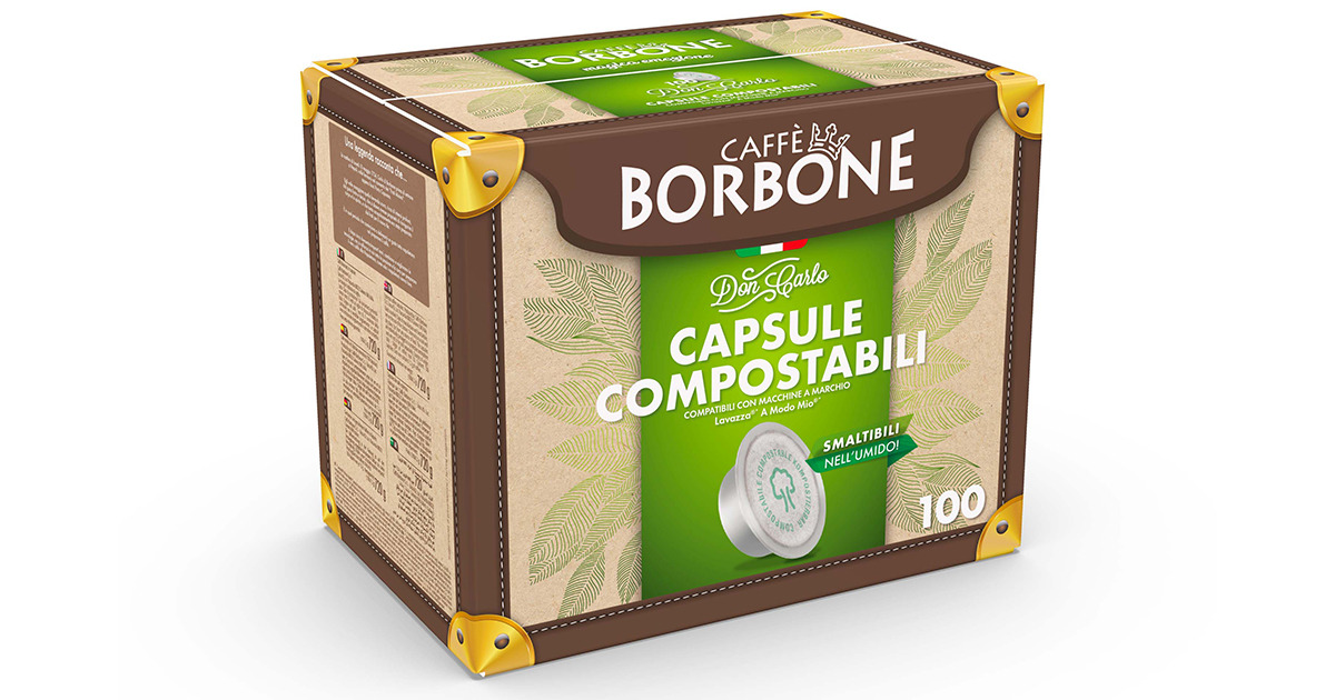 Capsula Compostabile Don Carlo, Caffè Borbone