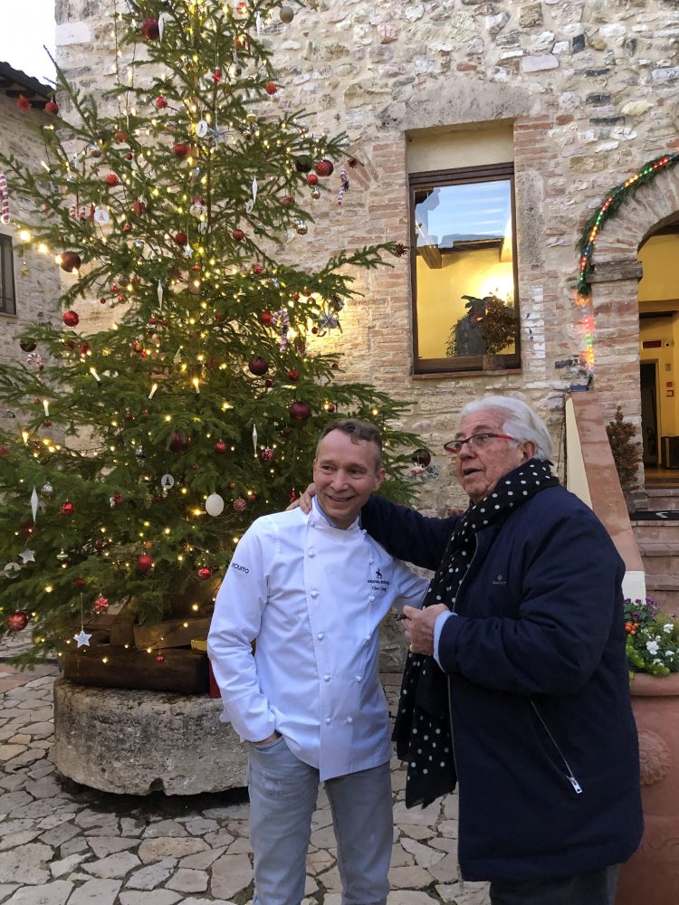 Chef Oliver Glowig a Borgo Petroro PG