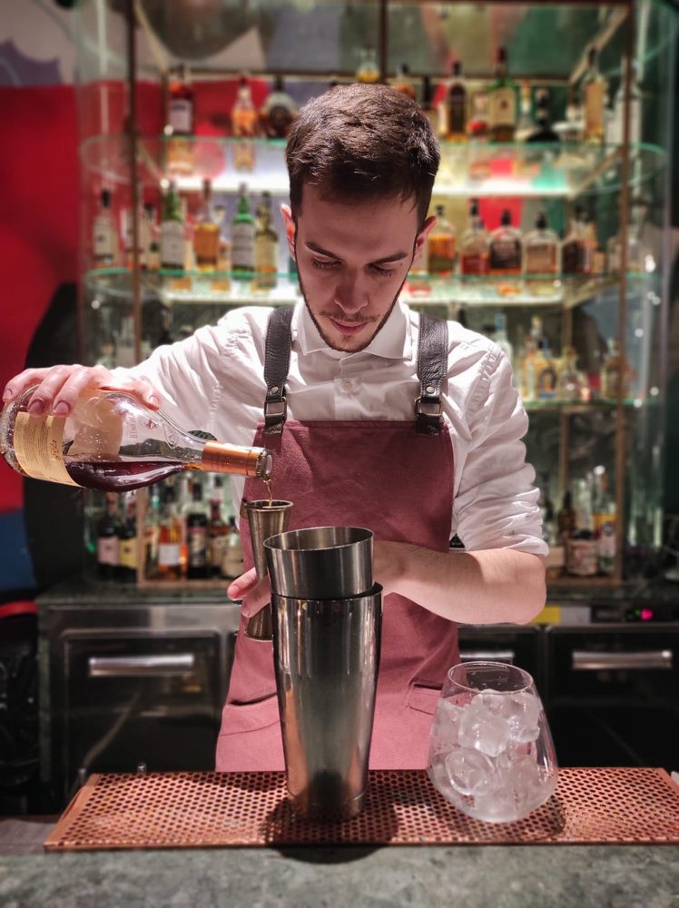 Marco Libranti bartender Hotel Chapter Roma