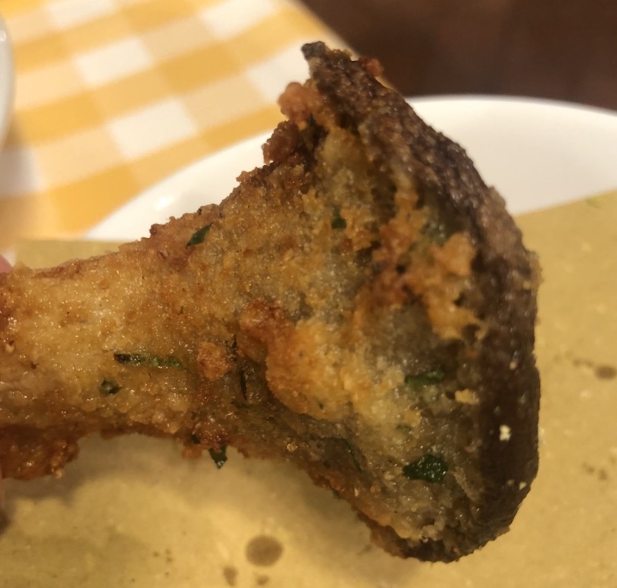 Osteria del maiale nero - fungo fritto