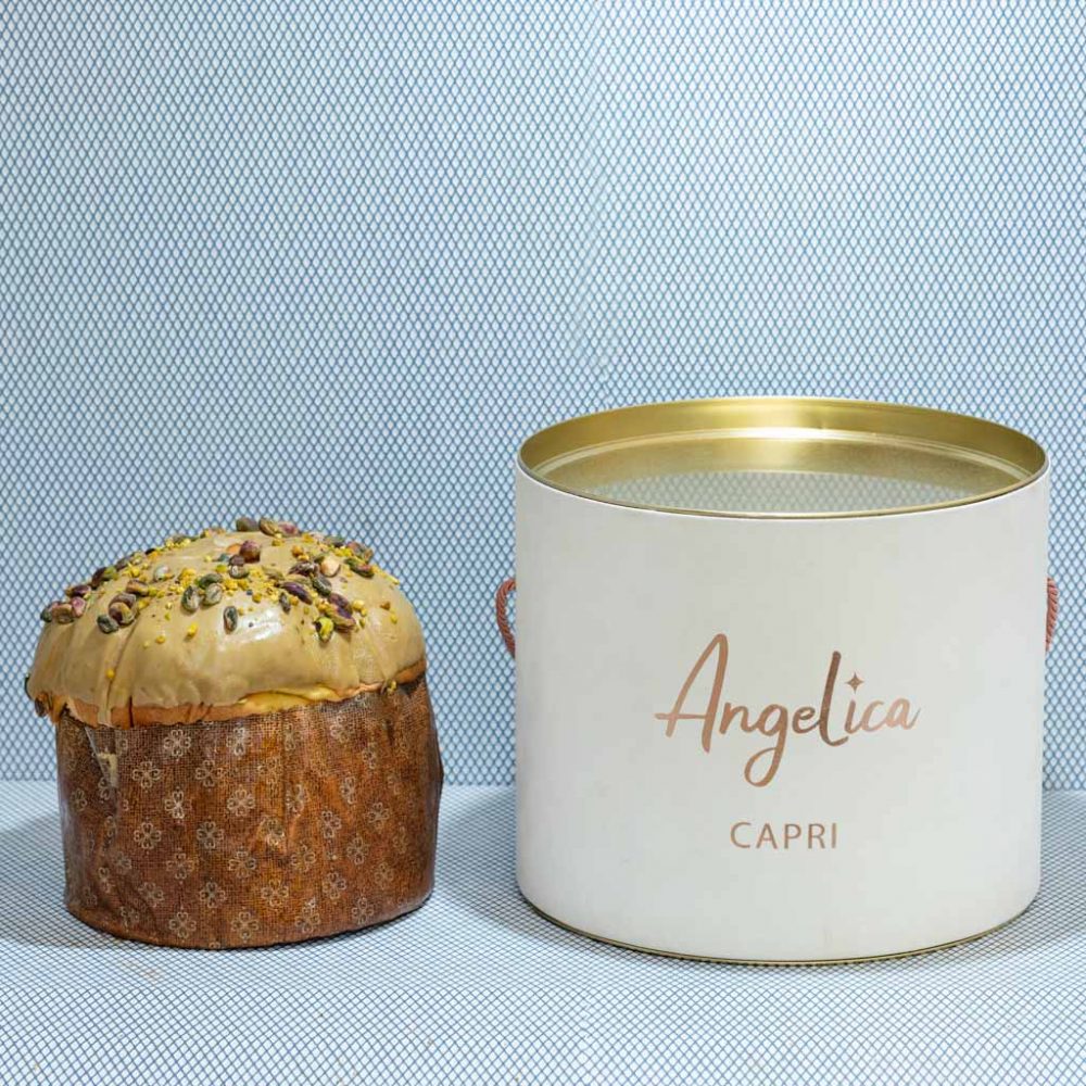 Panettone al pistacchio puro - Angelica Capri