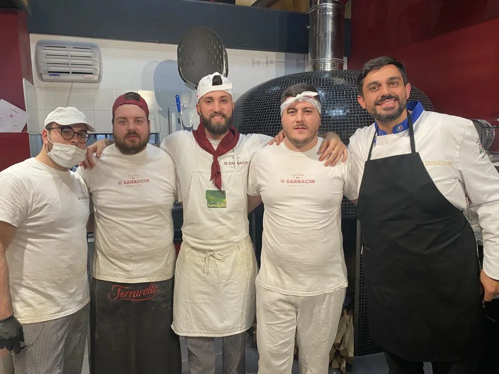 Pizzeria ‘O Sarracino - Angioletto Tramontano e team