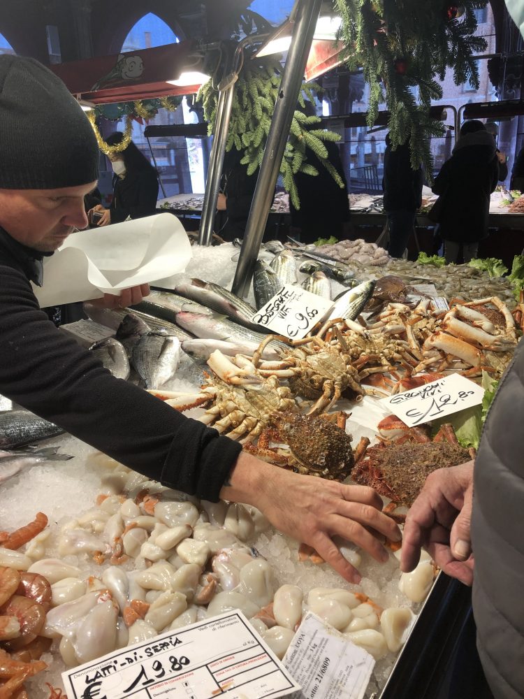 Venezia mercato del pesce