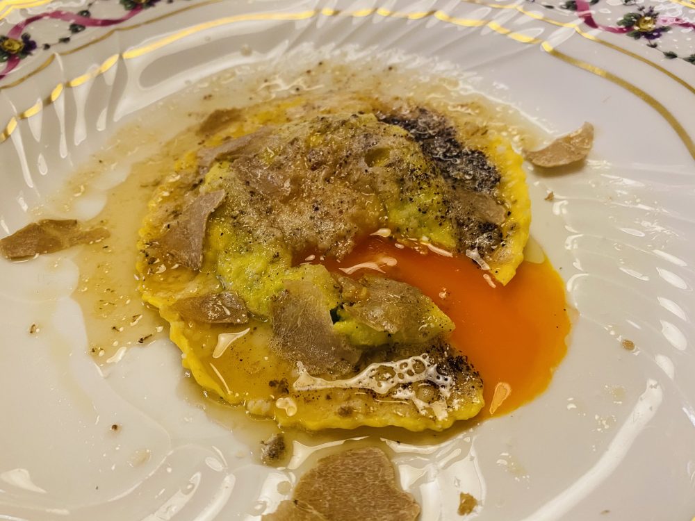 Uovo in raviolo - Bergese