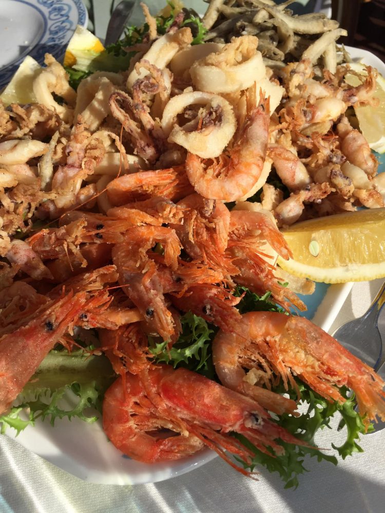 Il Cantuccio a Nerano, frittura mista