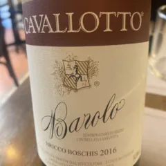 Cavallotto – Barolo Bricco Boschis 2016