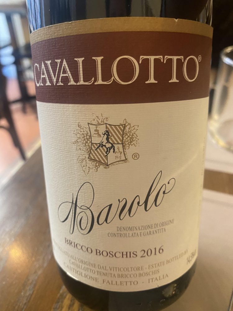 Cavallotto – Barolo Bricco Boschis 2016
