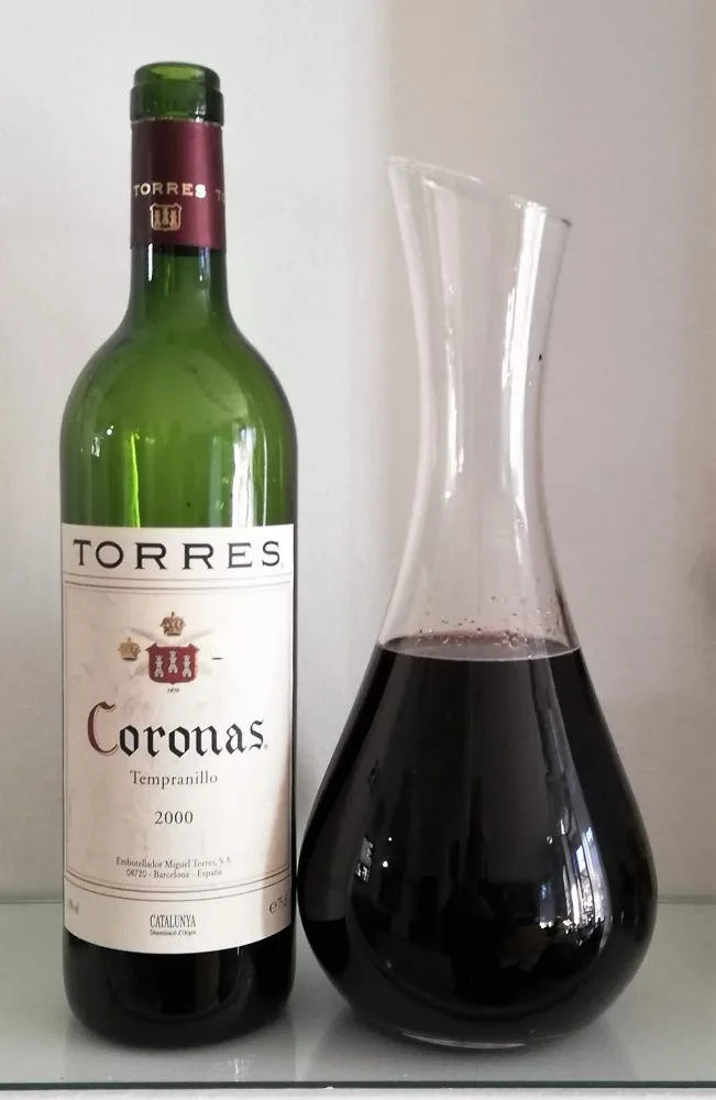 DO Catalunya Tempranillo Coronas 2000 – Torres