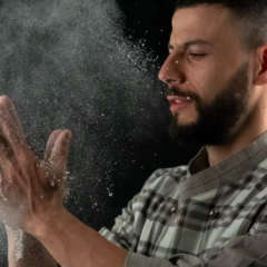 Il maestro pizzaiolo Florindo Franco