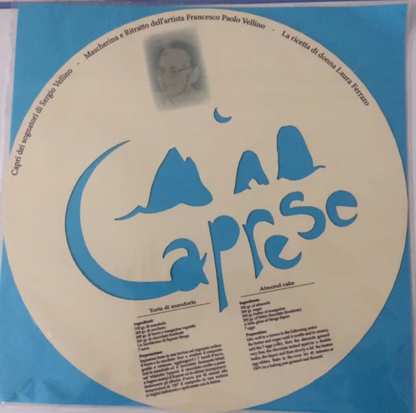 La decorazione della torta caprese - Capri dei sognatori di Sergio Vellino