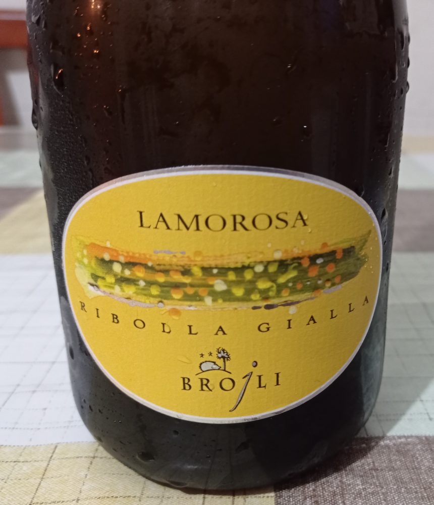 Lamorosa Ribolla Gialla Vino Spumante Brut Metodo Martinotti Azienda Brojli