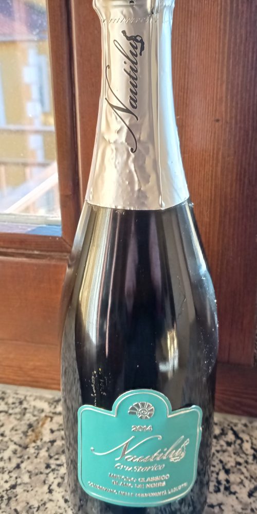 Nautilus Spumante Metodo Classico Blanc de Noirs Pas Dose' 2014 Agricola Valle Camonica