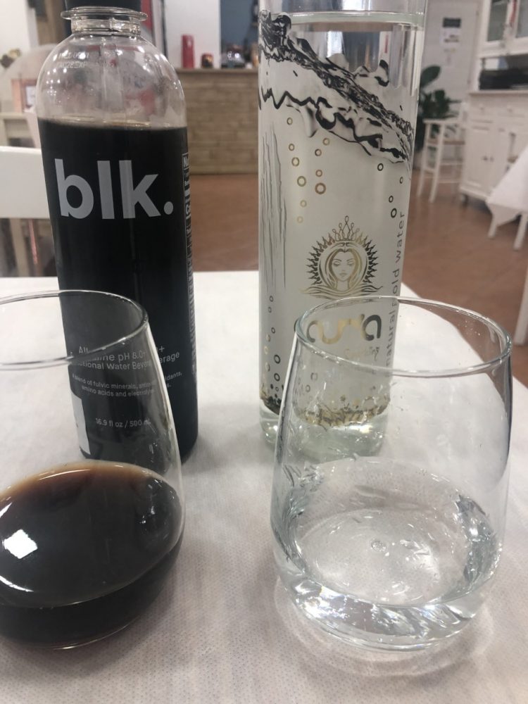 O’ Sbarazzino, le acque minerali