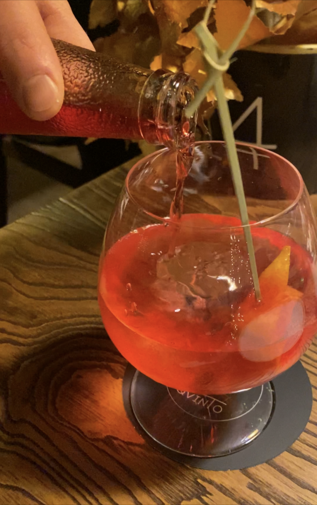 Qvinto - cocktail preparato dal barman Alessio Navacci