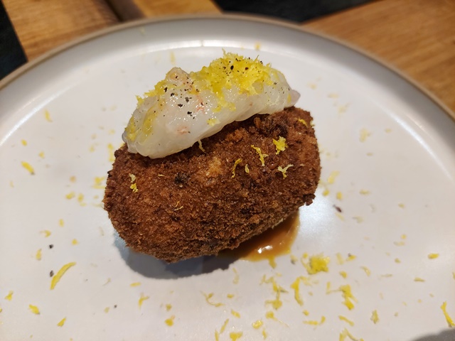 Suppli' crema di scampi