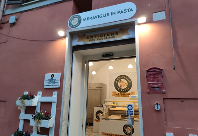 il nuovo negozio di Meraviglie in Pasta a Zagarolo