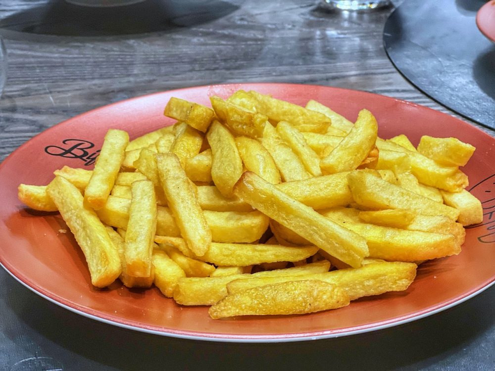 le patatine fresche fritte di Bifulco Exclusive