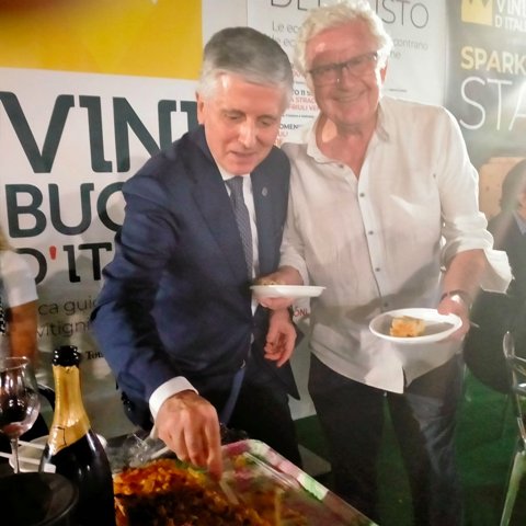 La degustazione di Mario Busso e Alessandro Scorsone