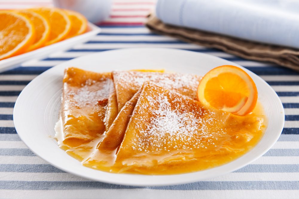 Cucina anni Ottanta- crepe suzette