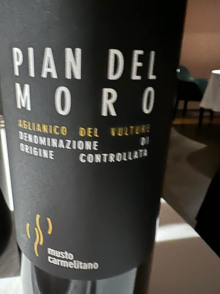 Pian del Moro 2015 Aglianico del Vulture  doc, Musto Carmelitano